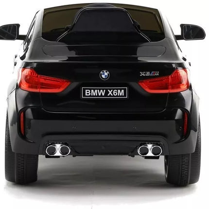 BMW X6 Juodas – vaikiškas elektrinis automobilis