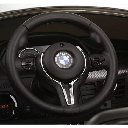 BMW X6 Baltas – vaikiškas elektrinis automobilis