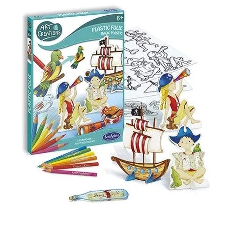 Meno ir kūrybos rinkinys - Magiškieji Piratai