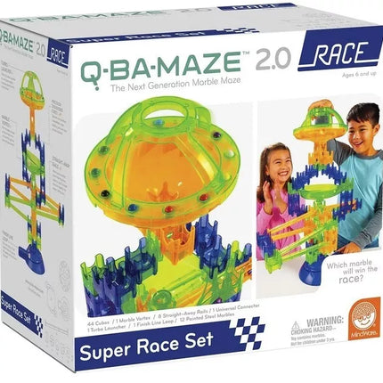 Q-BA-MAZE 2.0: Super race labirintų konstruktorius