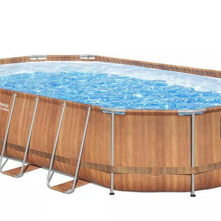 Bestway Power Steel stačiakampis karkasinis baseinas 610 x 366 x 122 cm