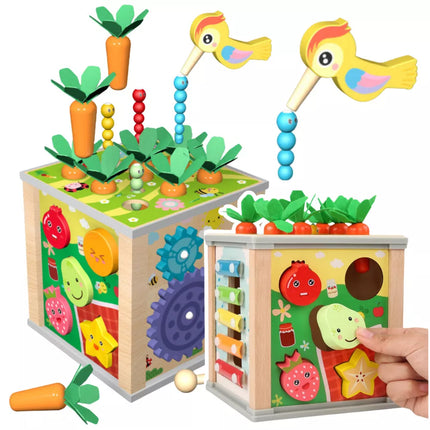 Medinis edukacinis sensorinis kubas