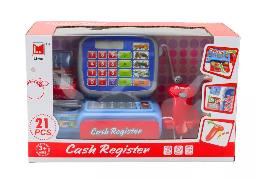 Elektroninis kasos aparatas su barkodo skaitytuvu