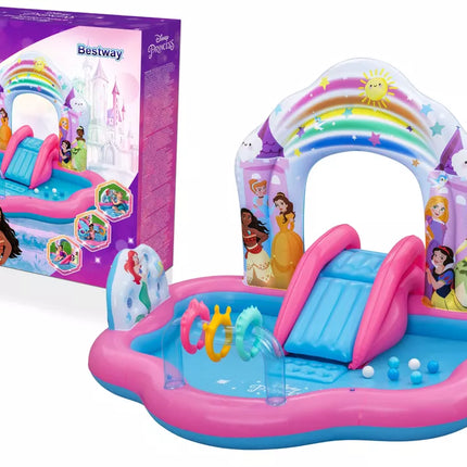 Bestway Disney Princess „Enchanted Palace“ pripučiamas žaidimų centras