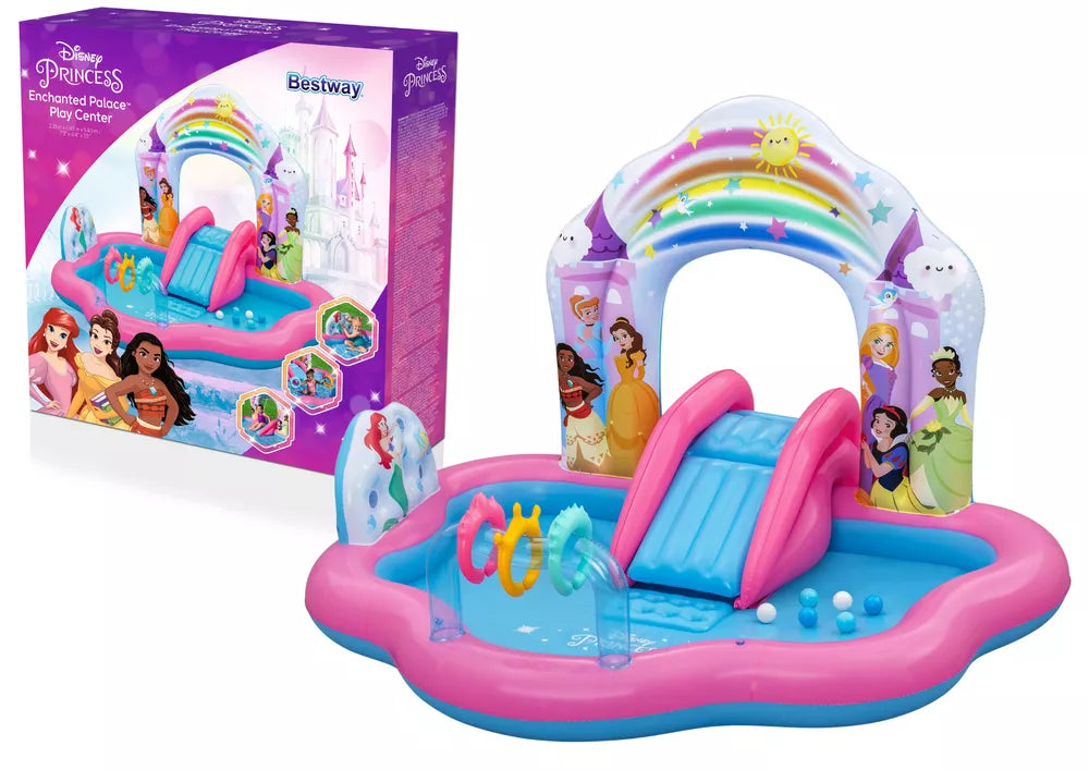 Bestway Disney Princess „Enchanted Palace“ pripučiamas žaidimų centras
