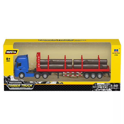 HUINA 1:50 medienos transporto sunkvežimis
