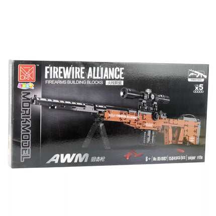 Konstruktorius snaiperio šautuvas 1594 vnt.