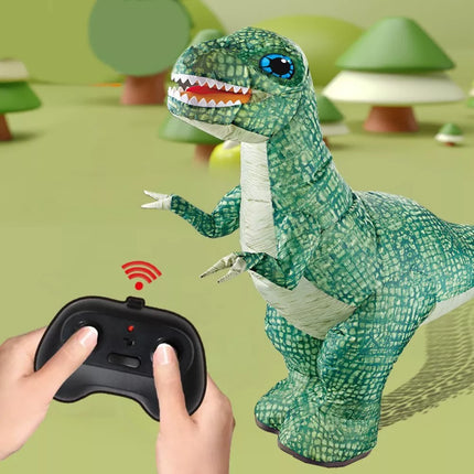 Nuotoliniu būdu valdomas pripučiamas dinozauras RC
