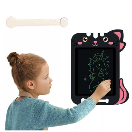 LCD piešimo planšetė Znikopis Black Cat