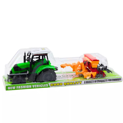 Traktoriaus komplektas su sėjamąja