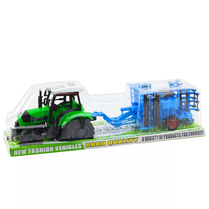 Didelis žemės ūkio traktoriaus rinkinys