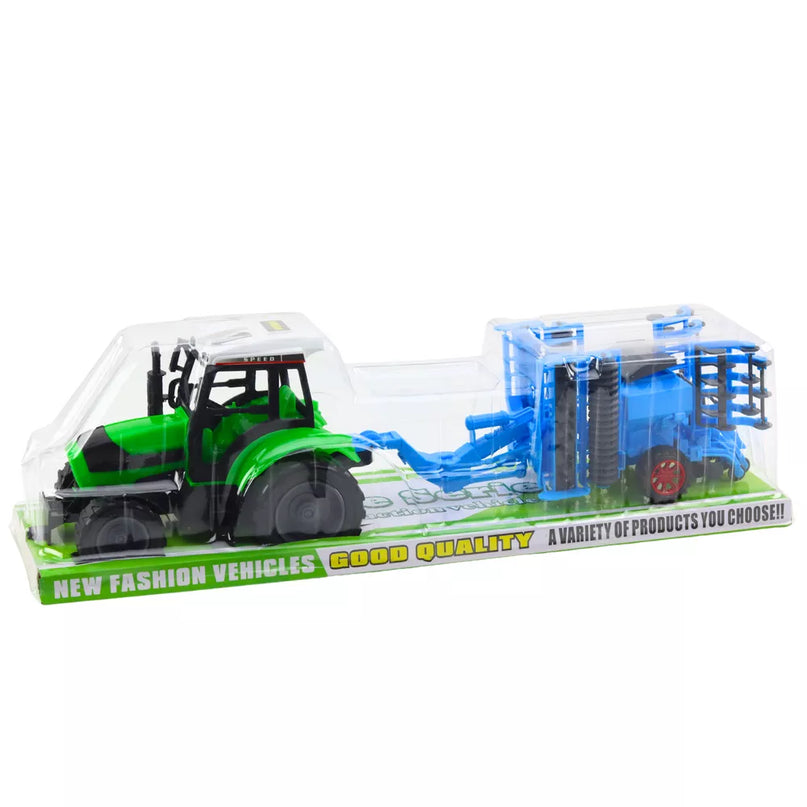 Didelis žemės ūkio traktoriaus rinkinys