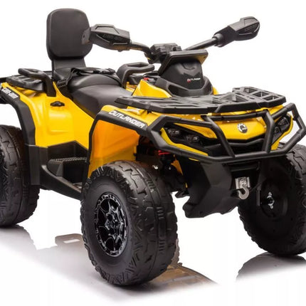 Elektrinis keturratis Can-Am Outlander 4×4 DK‑CA005 Geltonas