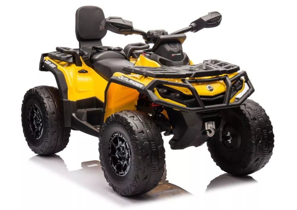 Elektrinis keturratis Can-Am Outlander 4×4 DK‑CA005 Geltonas