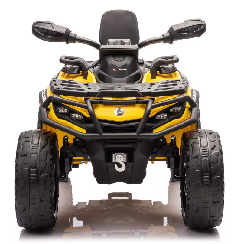 Elektrinis keturratis Can-Am Outlander 4×4 DK‑CA005 Geltonas
