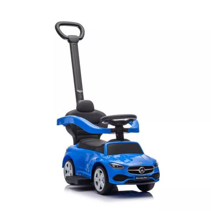 Stūmiklis–Mašinėlė Mercedes 3in1 – Mėlyna