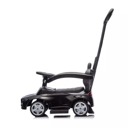 Stūmiklis–Mašinėlė Mercedes 3in1 – Juodas