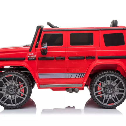 Elektrinis vaikiškas automobilis Mercedes G63 Raudonas BBH‑0003 EZ
