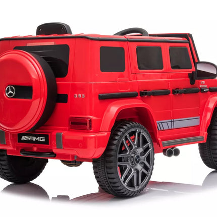 Elektrinis vaikiškas automobilis Mercedes G63 Raudonas BBH‑0003 EZ