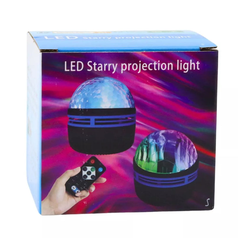 Led žvaigždžių projektorius su pulteliu