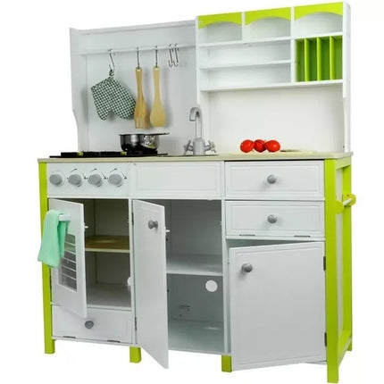 Medinė virtuvė vaikams