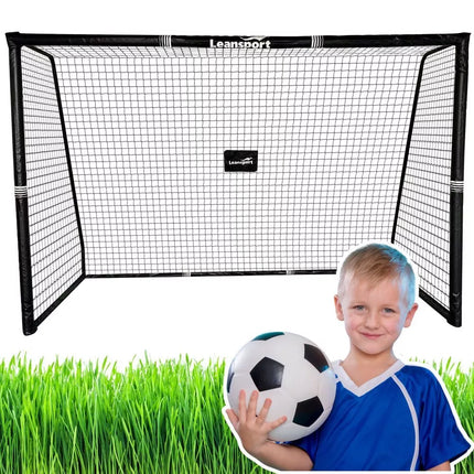 Nešiojami metaliniai futbolo vartai vaikams 300 × 200 cm