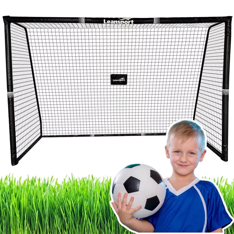 Nešiojami metaliniai futbolo vartai vaikams 300 × 200 cm