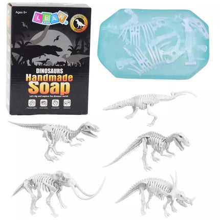 Kūrybinis 2‑in‑1 muilo gamybos ir dinozauro kasinėjimų rinkinys