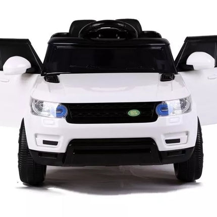 HL1638 Electric Ride On Car – baltas elektrinis vaikiškas automobilis