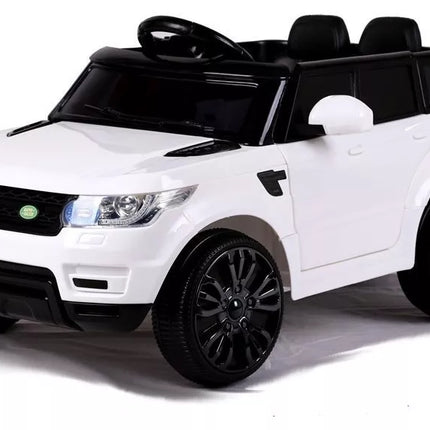 HL1638 Electric Ride On Car – baltas elektrinis vaikiškas automobilis