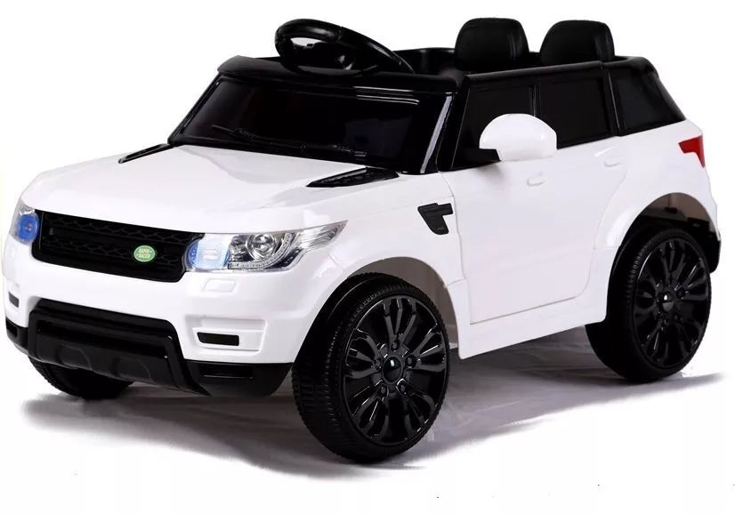 HL1638 Electric Ride On Car – baltas elektrinis vaikiškas automobilis