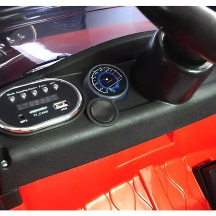 HL1638 Electric Ride On Car – raudonas elektrinis vaikiškas automobilis