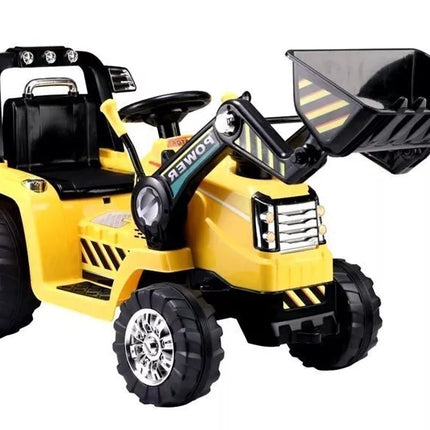 ZP1005 Yellow – elektrinis vaikiškas traktorius