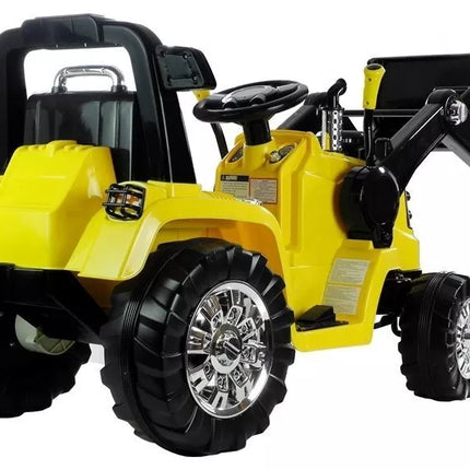 ZP1005 Yellow – elektrinis vaikiškas traktorius