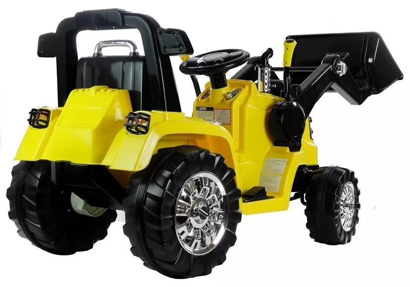 ZP1005 Yellow – elektrinis vaikiškas traktorius