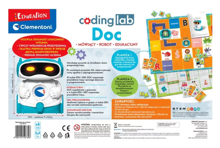 DOC Mokomasis robotas vaikams lenkų kalba