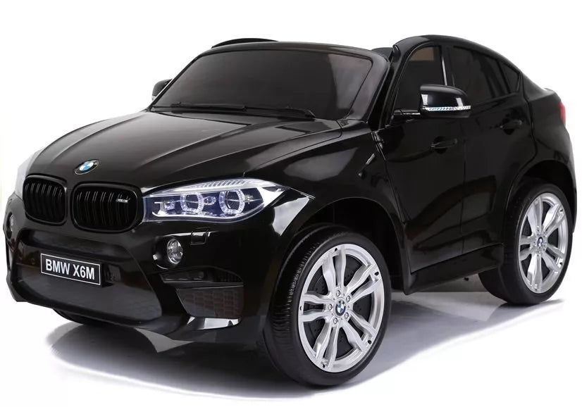 BMW X6M Juodas – elektrinis vaikiškas automobilis