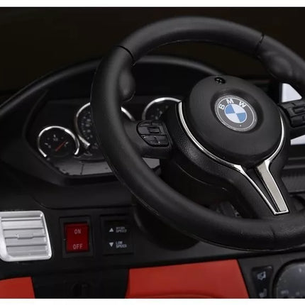 BMW X6M Juodas – elektrinis vaikiškas automobilis