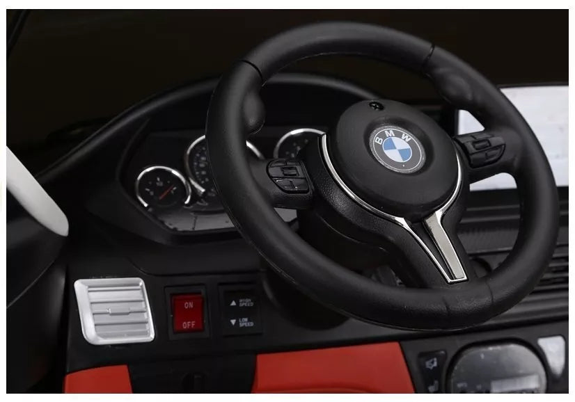 BMW X6M Juodas – elektrinis vaikiškas automobilis