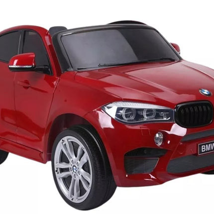 BMW X6M Raudonas – elektrinis vaikiškas automobilis