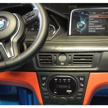BMW X6M Raudonas – elektrinis vaikiškas automobilis