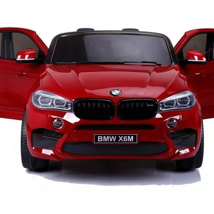 BMW X6M Raudonas – elektrinis vaikiškas automobilis