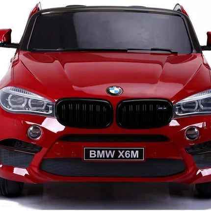 BMW X6M Raudonas – elektrinis vaikiškas automobilis