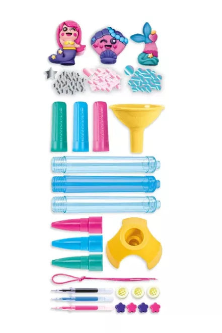 Kūrybinis mini rašiklių fabrikėlis „Mermaid Pen Creators“