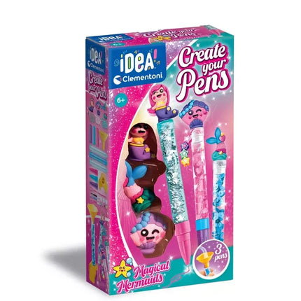 Kūrybinis mini rašiklių fabrikėlis „Mermaid Pen Creators“