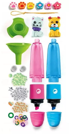 Kūrybinis mini žymeklių fabrikėlis „Sweet Pets“ Clementoni