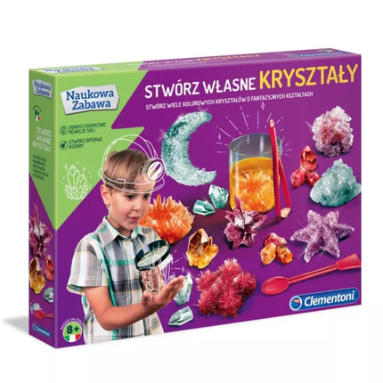 Edukacinis kristalų auginimo laboratorijos rinkinys
