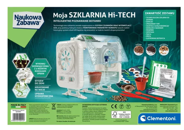 Scientific Fun – Hi-Tech Šiltnamio laboratorija: botaniniai eksperimentai