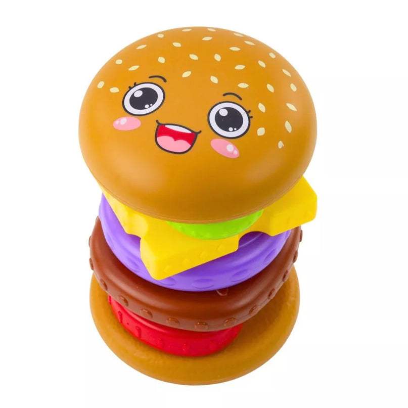 Hamburgerio dėlionė vaikams
