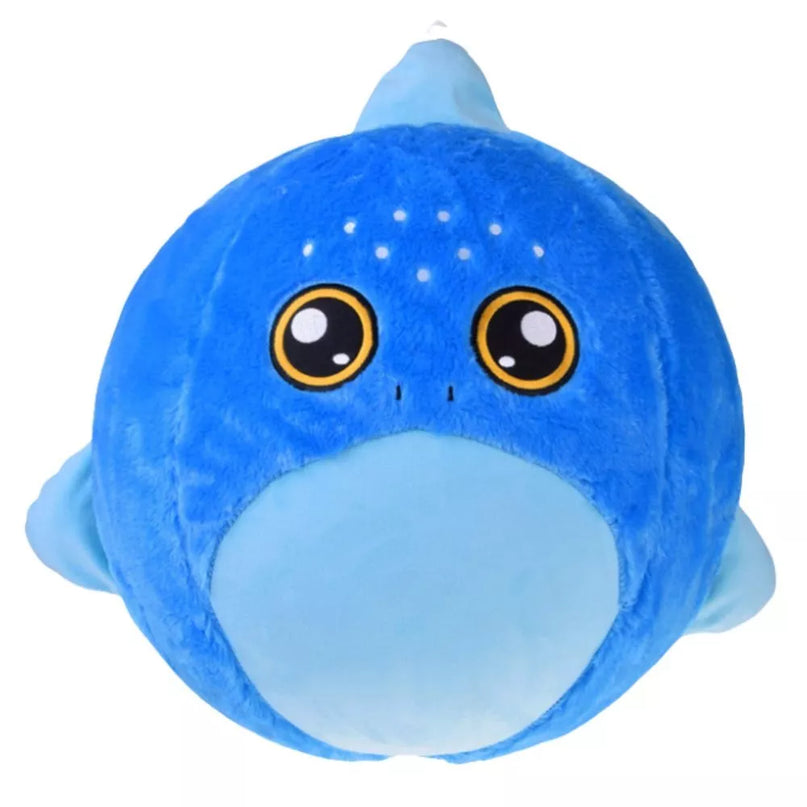 BigCutePet pliušinis šokinėjantis kamuolys – augantis rykliukas, 50 cm